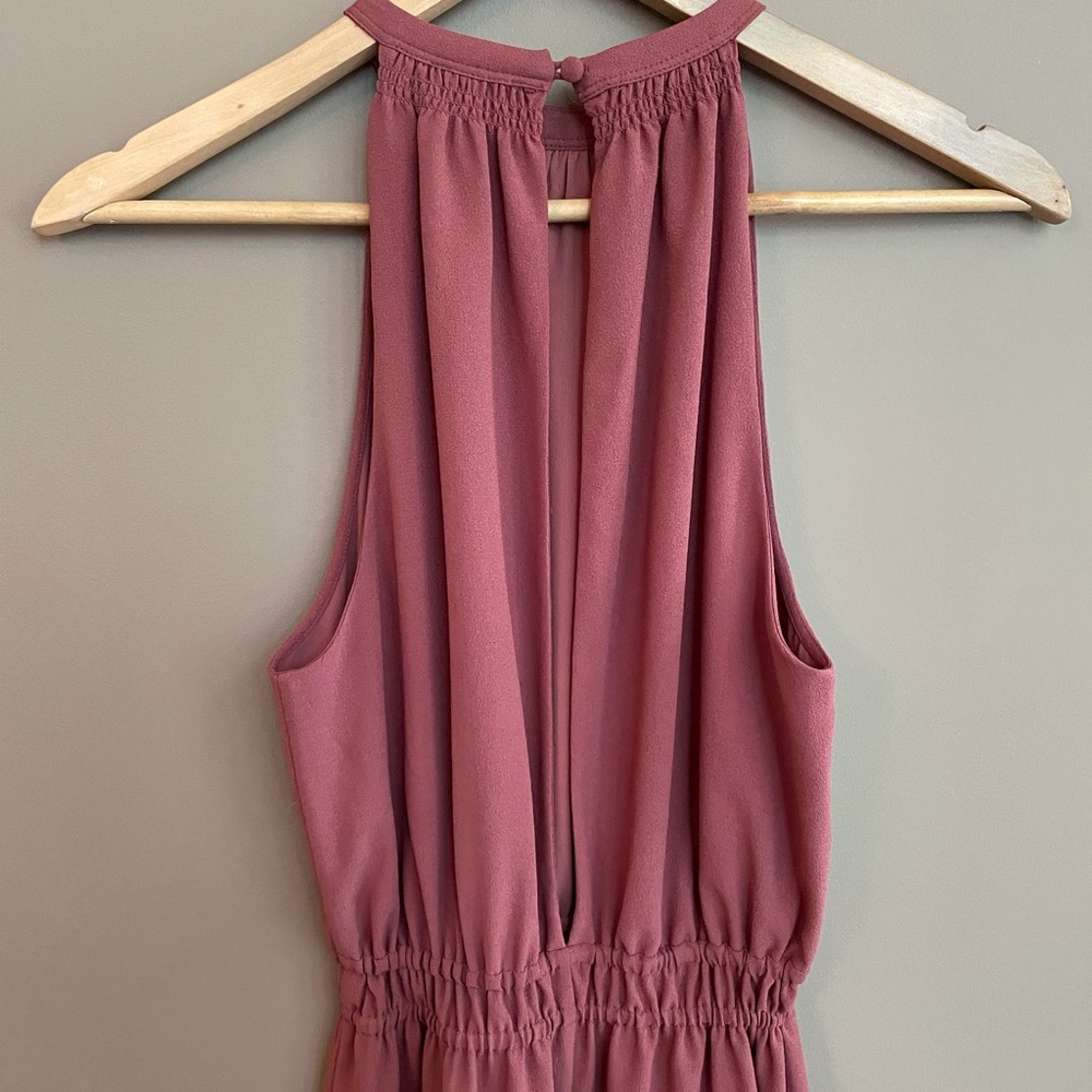 Aritzia Wilfred Effet Mini Dress Dusty Rose size XS - Picture 7 of 11